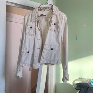 White Jean Jacket